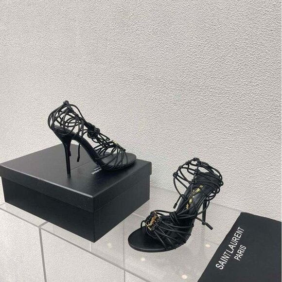 Saint Laurent Black High Heels - Picture 3 of 8